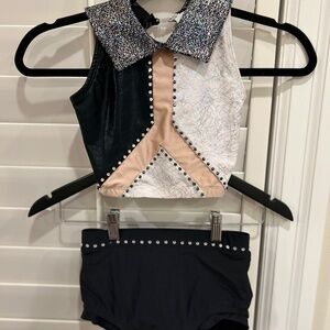 Sparkly Collar Dance Costume (Acro, open or jazz)